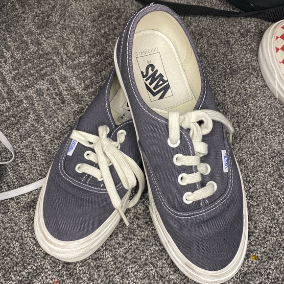 vans vault og authentic lx asphalt black